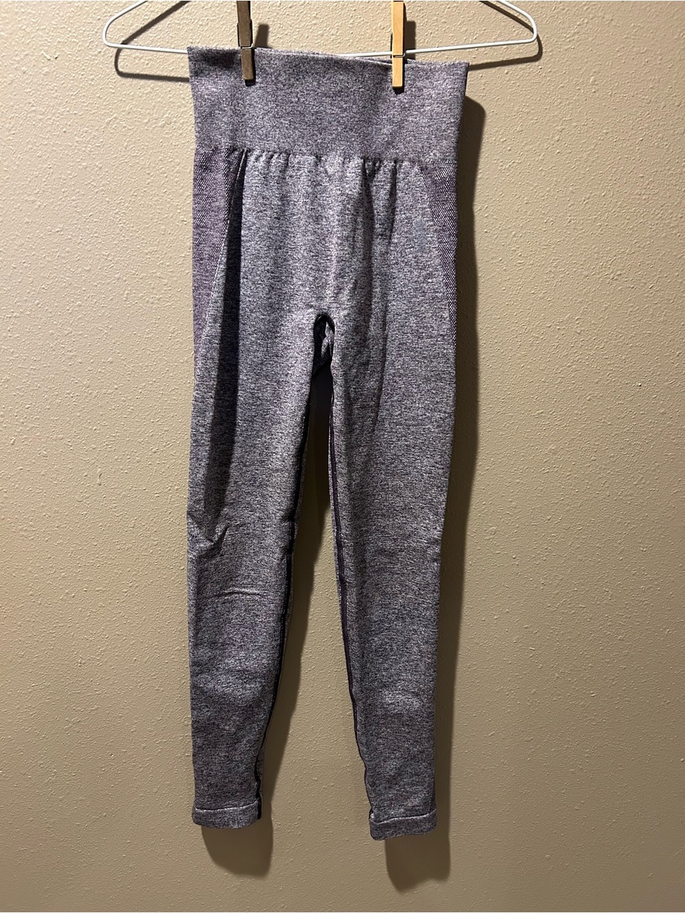 Gymshark‎ Seamless High-Waist Leggings - Heathered Purple